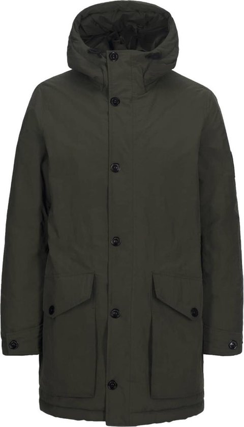 Peak Performance - Typhon Jacket - Heren Parka - L - Groen