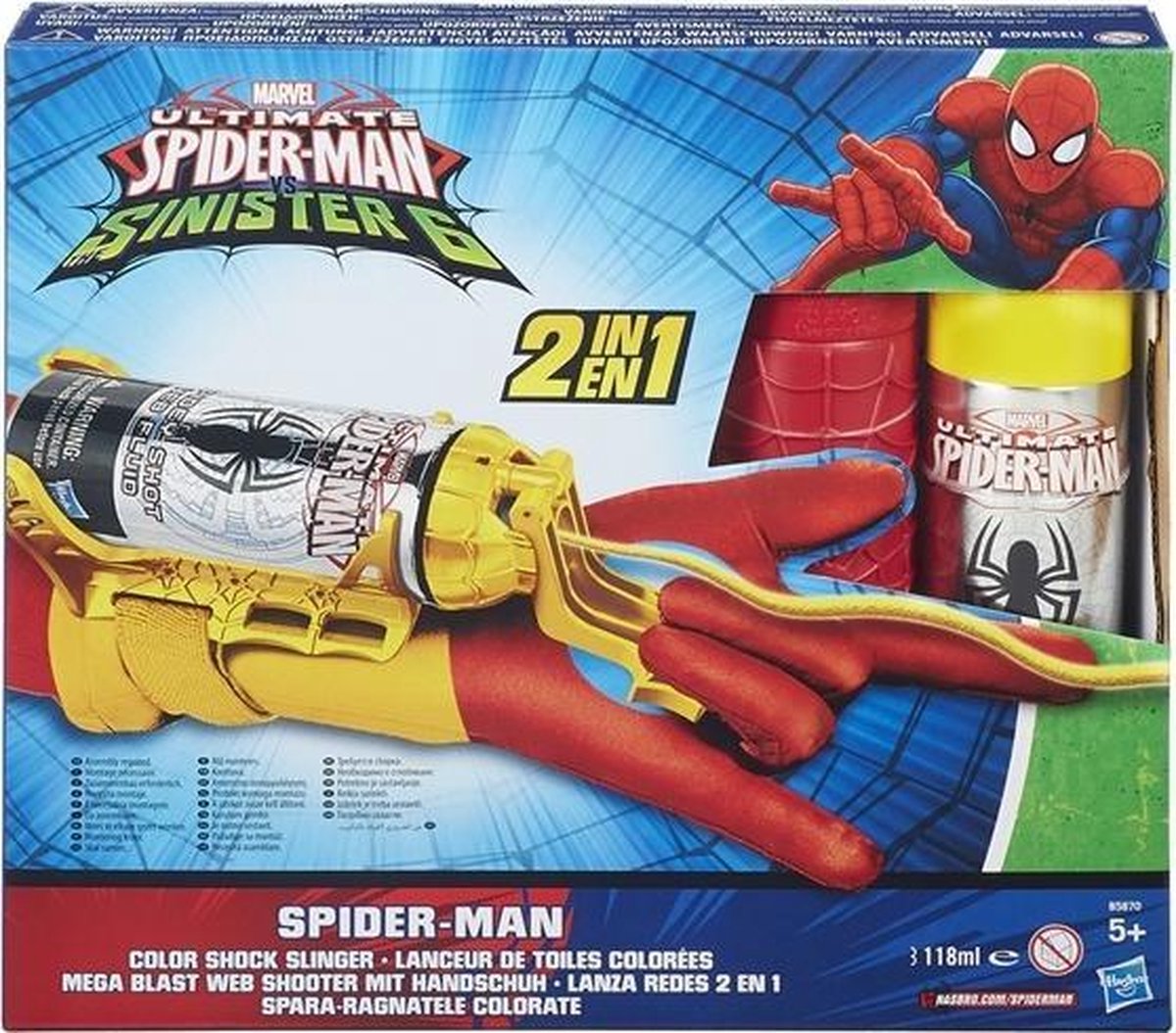 Spider-Man Handschoen met Webshooter | bol.com
