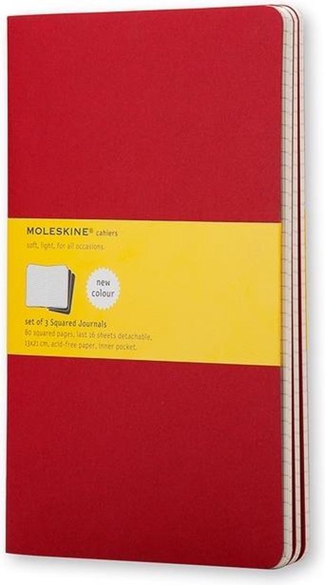 Cover van het boek 'Moleskine Cahier Journal - Squared' van  Moleskine
