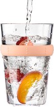 Baqske & Rink | Cup - shock proof & Cup ring peach
