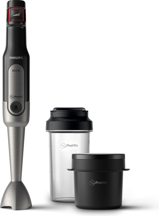 Philips Viva Collection HR2651/90 blender Mélangeur par immersion 800 W Noir, Acier brossé