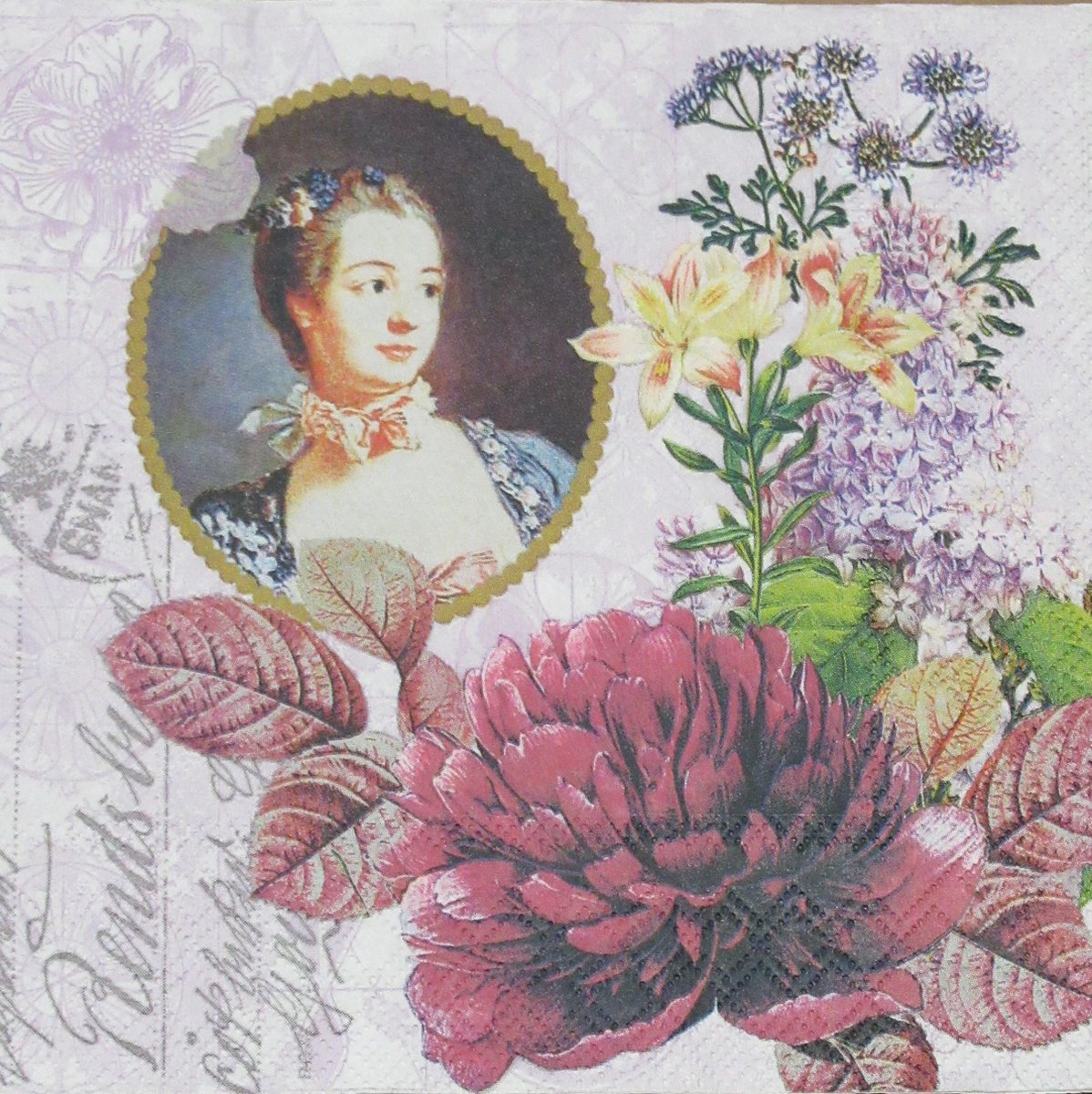 Ambiente - Servetten - 33 x 33 - Lunchservetten - Madame Pompadour