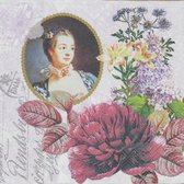 Ambiente - Servetten - 33 x 33 - Lunchservetten -  Madame Pompadour