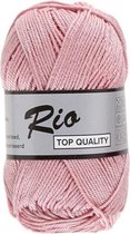 Lammy yarns Rio katoen garen - oud roze (712) - naald 3 a 3,5 mm - 1 bol