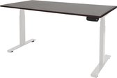 Zit Sta Bureau - T-poot Elek 180x80 logan -wit frame