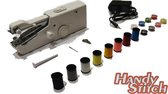 Handy Stitch - PREMIUM Handnaaimachine met Adapter + 16 Spoelen garen en accessoires