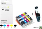 Improducts® Inkt cartridges - Alternatief PGI-580 XXL / CLI-581 XXL Set + zwart