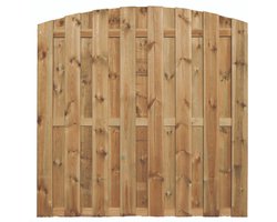 Intergard Schutting tuinscherm 15 planks toog 180x180cm