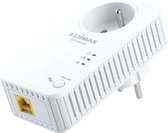 Edimax HP-6101ACK Nano Powerline adapter w/ power socket set of 2 [RJ45 10/100 Mbps, QoS, 500 Mbps]