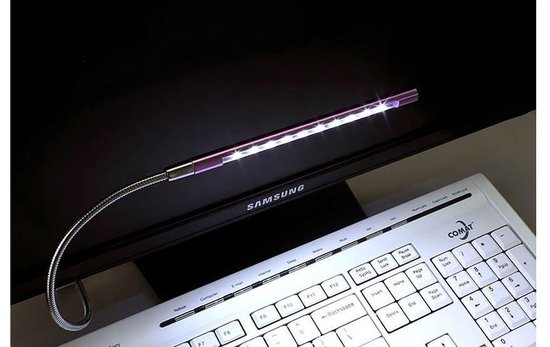 Super helder Laptop USB LED lamp - Random Kleur LEVERING van Merkloos — afbeelding 3