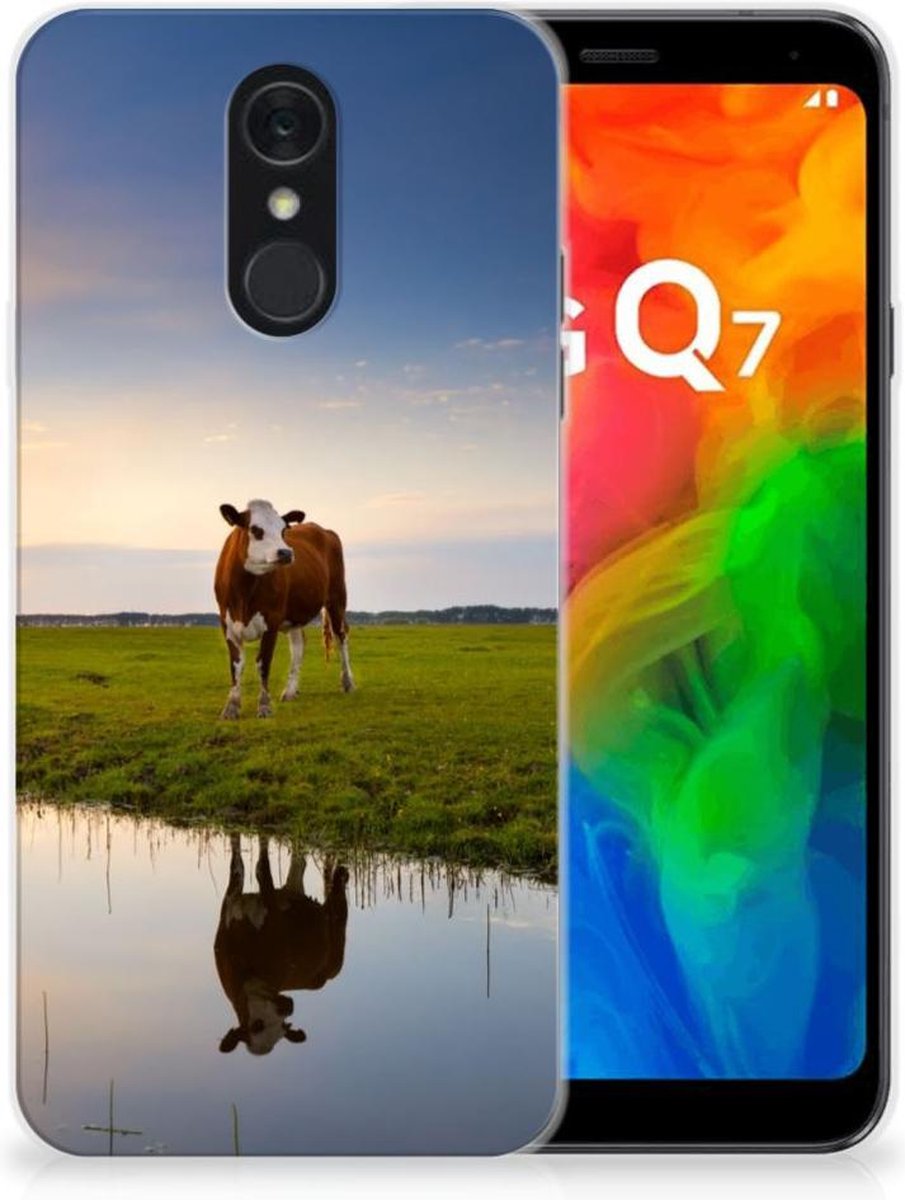 LG Q7 TPU Hoesje Koe