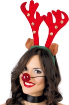 Kerst Haarband Rendier met Bellen