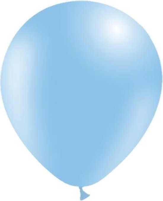 Lichtblauwe Ballonnen 30cm 50st