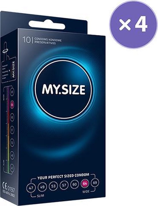 My.Size Condooms Maat 64 Voordeelpakket | bol.com