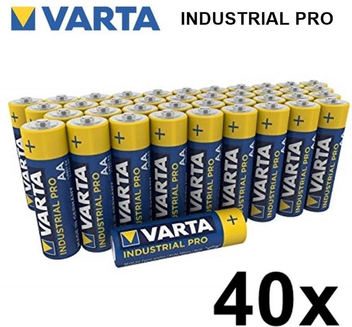 40-Pack Varta Industrial PRO LR6/AA alkalisch | bol.com