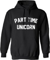 Hoodie sweater | Part Time Unicorn | Maat Large