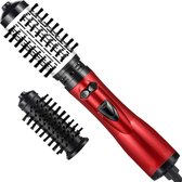 M-Iconic FÃ¶hnborstel - Magic brush - Fohnborstel roterend - Airstyler - Fohnborstel 3 in 1 - Krulborstel - Heteluchtborstel met ionentechnologie - Warmeluchtborstel - Haardroger - Stylen en Krullen - Krulfohn - Krul borstel - Volumizer - 1000W - Rood