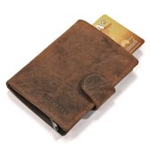 Figuretta Card Protector 1300998HU Hunter RFID - Creditcardhouder - Leer - Bruin