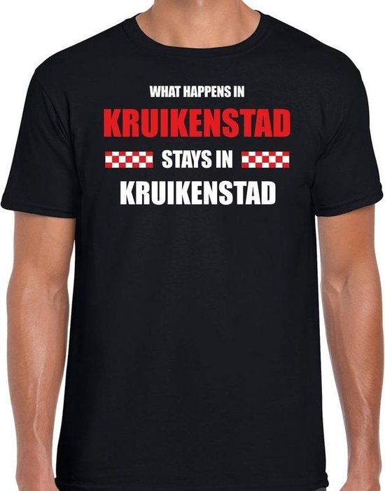 Tilburg / Kruikenstad Carnaval verkleed outfit / t-shirt zwart voor heren -  Brabant... | bol.com