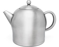 Bredemeijer - Theepot dubbelwandig Minuet Santhee - 2 liter - RVS - Mat