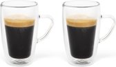 Bredemeijer - Dubbelwandige glazen espresso 100ml (set van twee stuks)