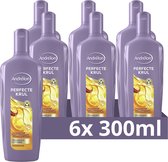 Bol.com Andrélon Shampoo - Perfecte Krul - verrijkt met arganolie en glycerine - 6 x 300 ml aanbieding