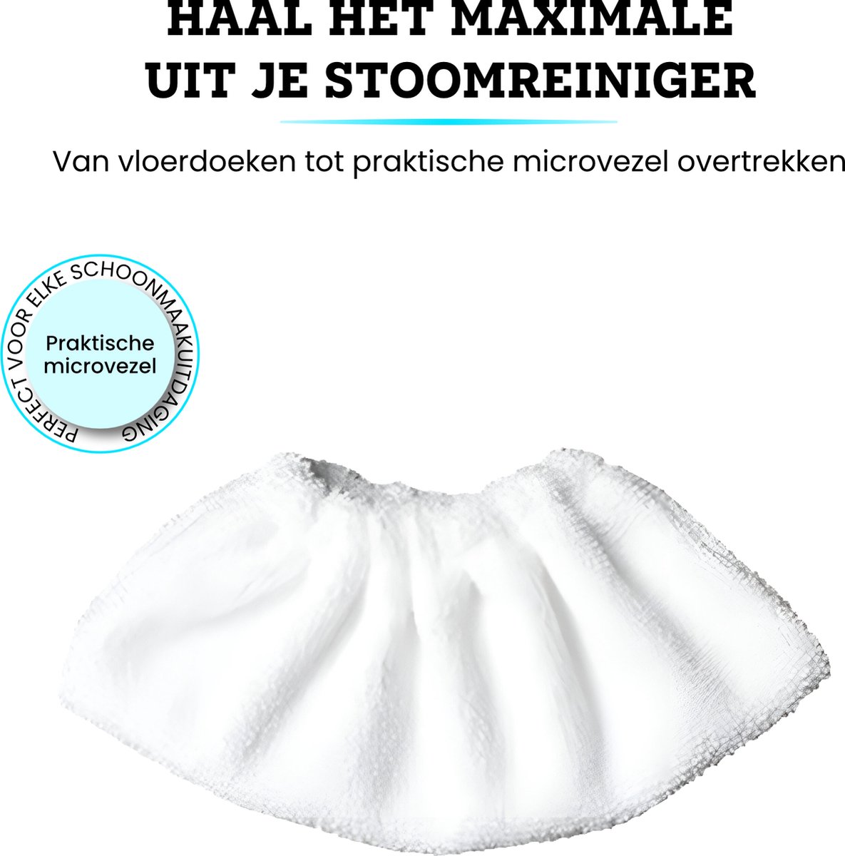 Accessoires Set Geschikt Voor Kärcher Easyfix SC2, SC3, SC4 & SC5 - Stoomreinigeraccessoires - Vervangende Microvezeldoekjes - Mop Pad Dweil – foto 6
