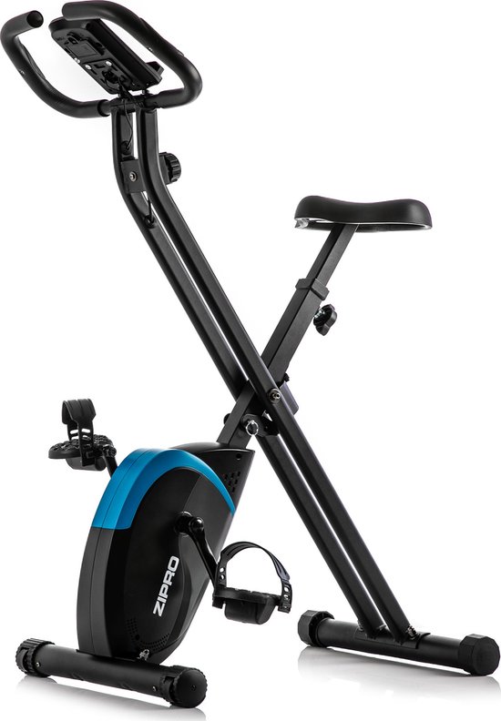 Zipro Beat RS 5304088 Magnetische fitnessfiets voor volwassenen, tot 120 kg, zwart, één maat, eenheidsmaat