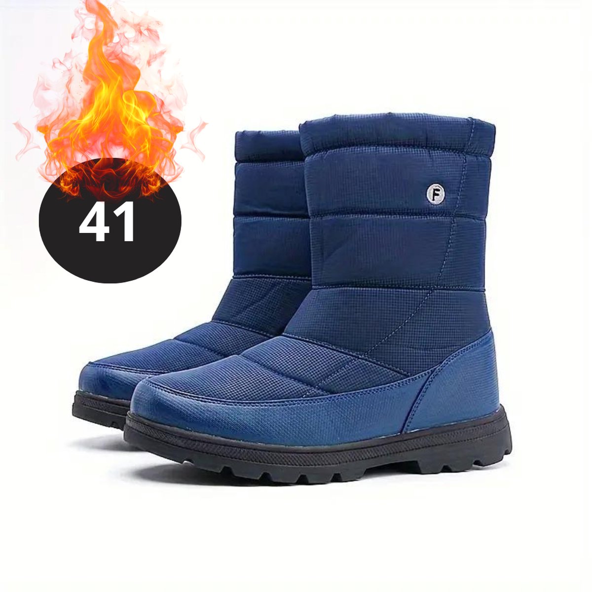 Bovista Snowboots - Sneeuwschoenen - Sneeuwboots - Dames - Wintersport - Ski - Skischoenen - Blauw - 41 - Buiten