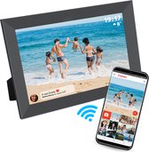 Bol.com Denver Digitale Fotolijst 10.1 inch - HD - Frameo App - Fotokader - WiFi - IPS Touchscreen - 16GB - PFF1012B aanbieding