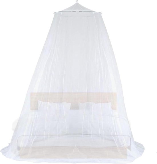 WAYBWZDQ 250 x 1100 x 60 cm, klamboe voor tweepersoonsbed, eenpersoonsbed, kinderbed, muggennet, baldakijn, groot, wit, muggennet, voor binnen en buiten (wit