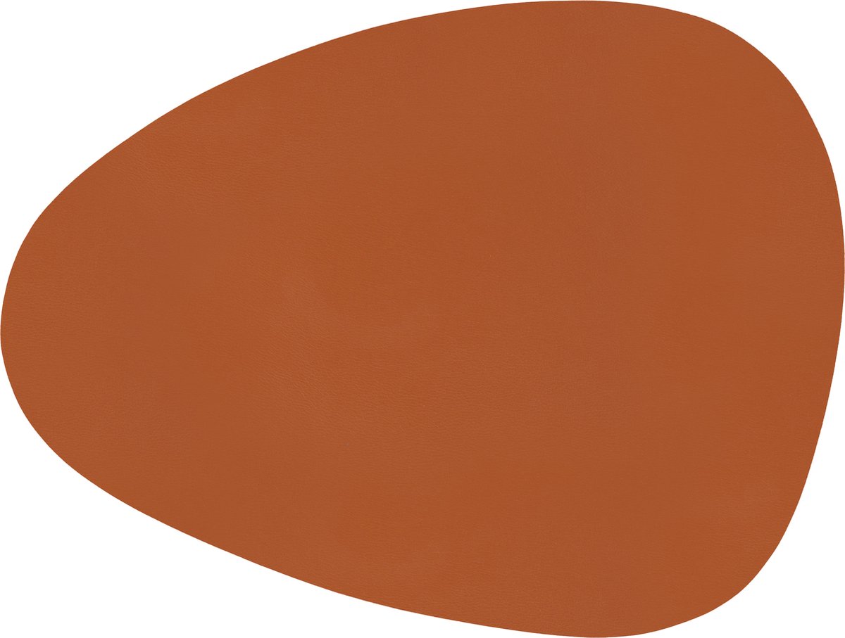 ZICZAC - Placemat TOGO - SET/6 - Dubbelzijdig - Kunstleer - 43x32 cm, caramel