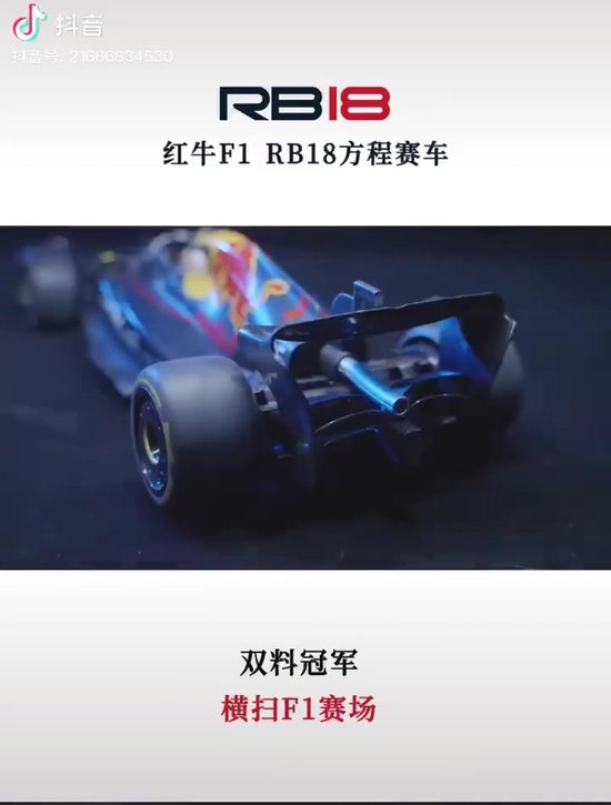 Rastar Red Bull RB18 1:18 RC
