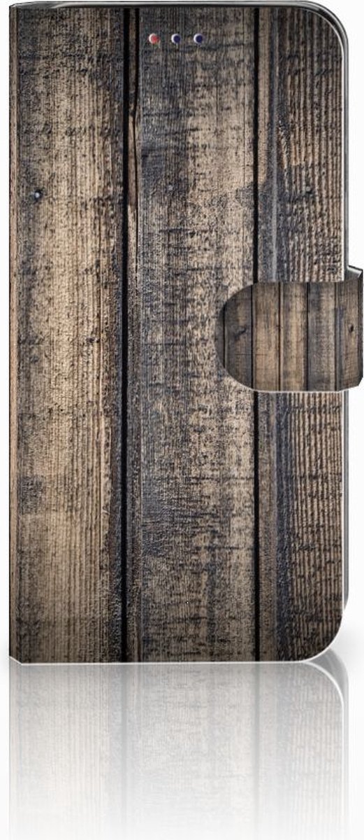 Samsung Galaxy A10 Book Style Case Steigerhout
