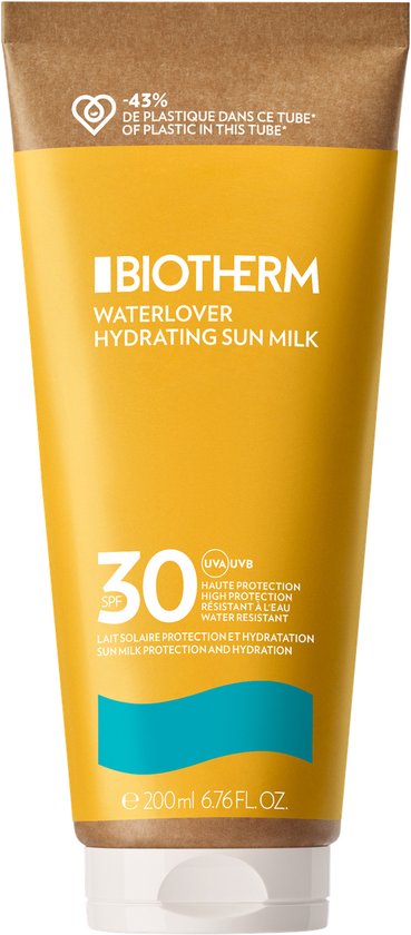Biotherm Waterlover Lait solaire SPF30 - protection solaire - 200ml