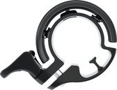 Knog Oi Classic Large fietsbel - compact design - CNC gefreesd aluminium - zwart