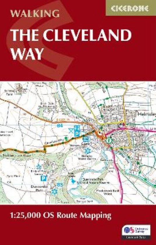 Cicerone - The Cleveland way map booklet - cover