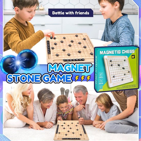 Jeu D'Échecs Magnétique,Magnetic Chess Game,Échiquier Magnétique, Jeux