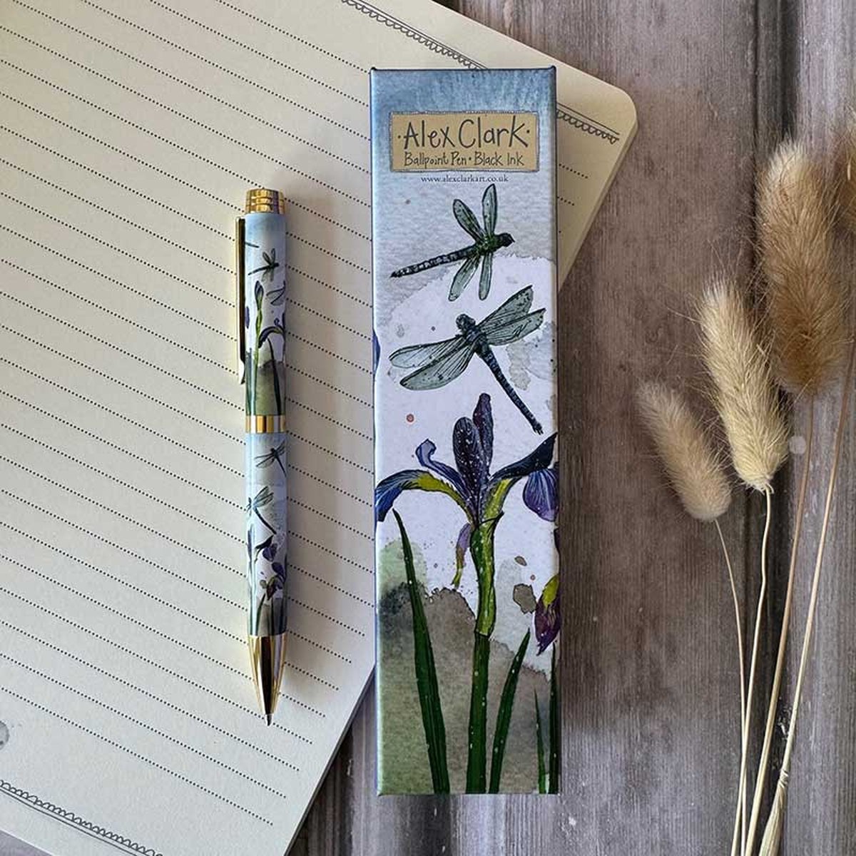Alex Clark Pen in doosje Libellen ~ Dragonflies