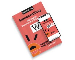 ExamenOverzicht - Samenvatting Wiskunde VMBO TL/GL