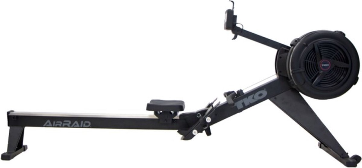 AirRaid Rower Roeitrainer 10 Niveaus Zwart 159 kg