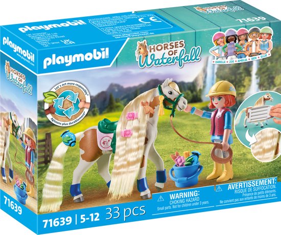 Foto: Playmobil horses of waterfall ellie met paard 71639