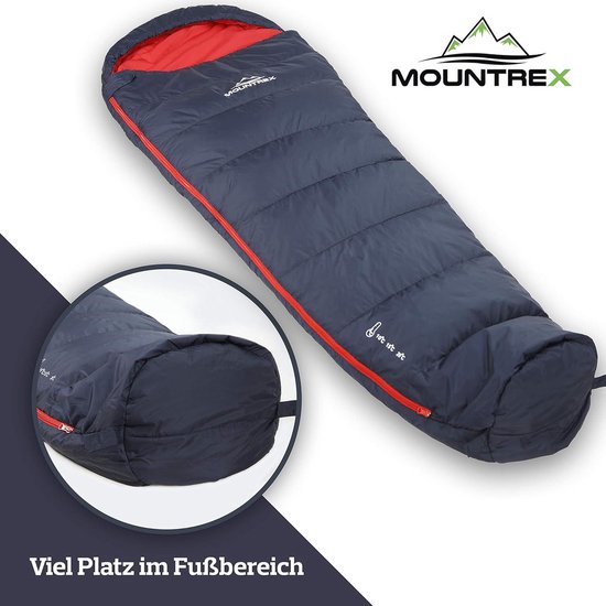 Slaapzak Ultralicht Compact Zomerslaapzak 3-4 Seizoenen Mummie Slaapzak Outdoor Kamperen Reizen Festivals 205 x 80cm Koppelbaar van Slaapza — afbeelding 3