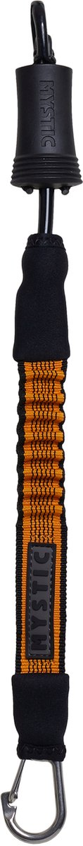 Mystic Kite Safety Leash Short - 2023 - Black / Orange - O/S