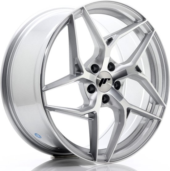 Foto: Jr wheels jr35 velgen 19 inch 8 5j et45 5x112 silver machined face