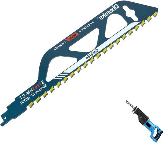 Hardmetalen reciprozaagblad voor steen- en cellenbeton - Accessoires