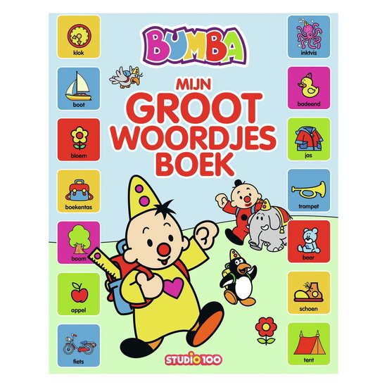 Foto: Boek bumba groot woordjesboek 9 bobu00002740 