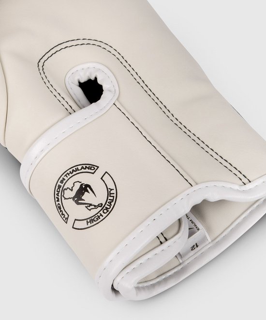 Gants de boxe de Kickboxing Venum Elite Wit Zwart 12 OZ