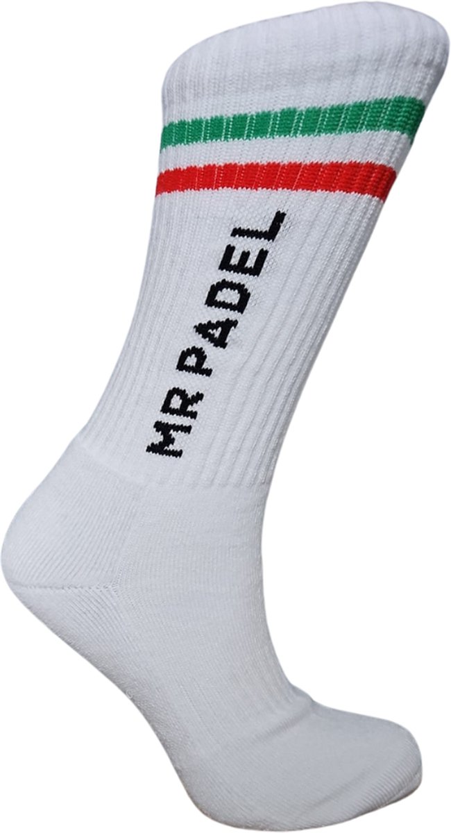 Mr Padel Italie - Witte Sport Sokken Maat 36-41