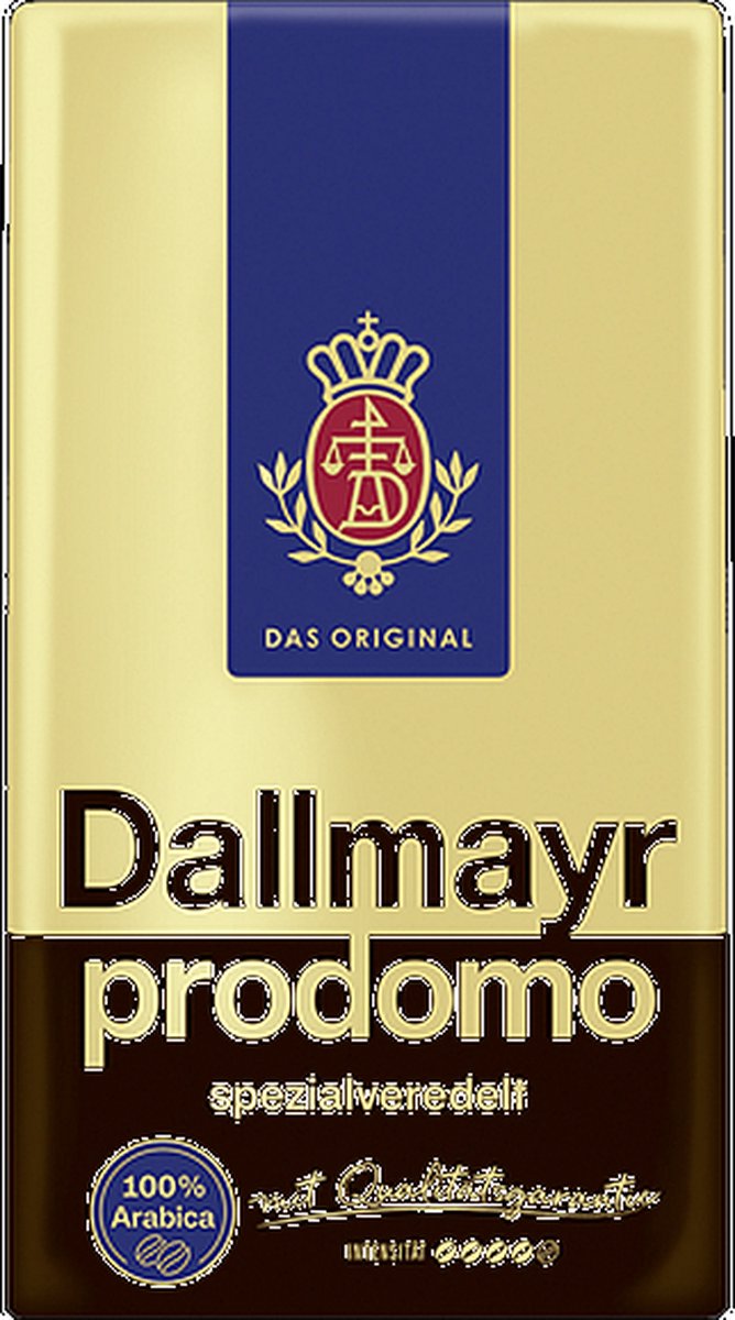 Dallmayr Prodomo Gemalen Koffie - Premium Arabica Mix thumbnail 3